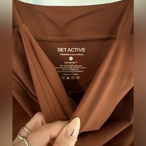 SET active dress size medium (Brown/Bronze)